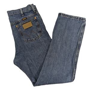 Men's Wrangler George Strait Cowboy Cut Collection Jeans Size 33 X 32
